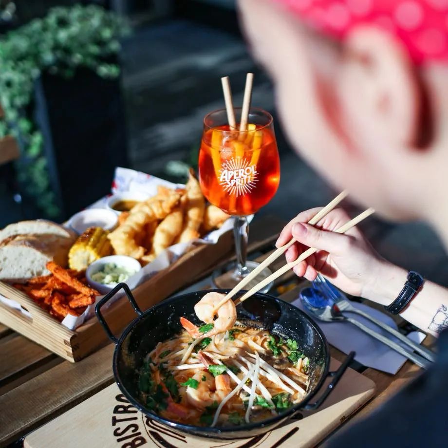 Zupa tajska — Shrimp Bistro Bydgoszcz