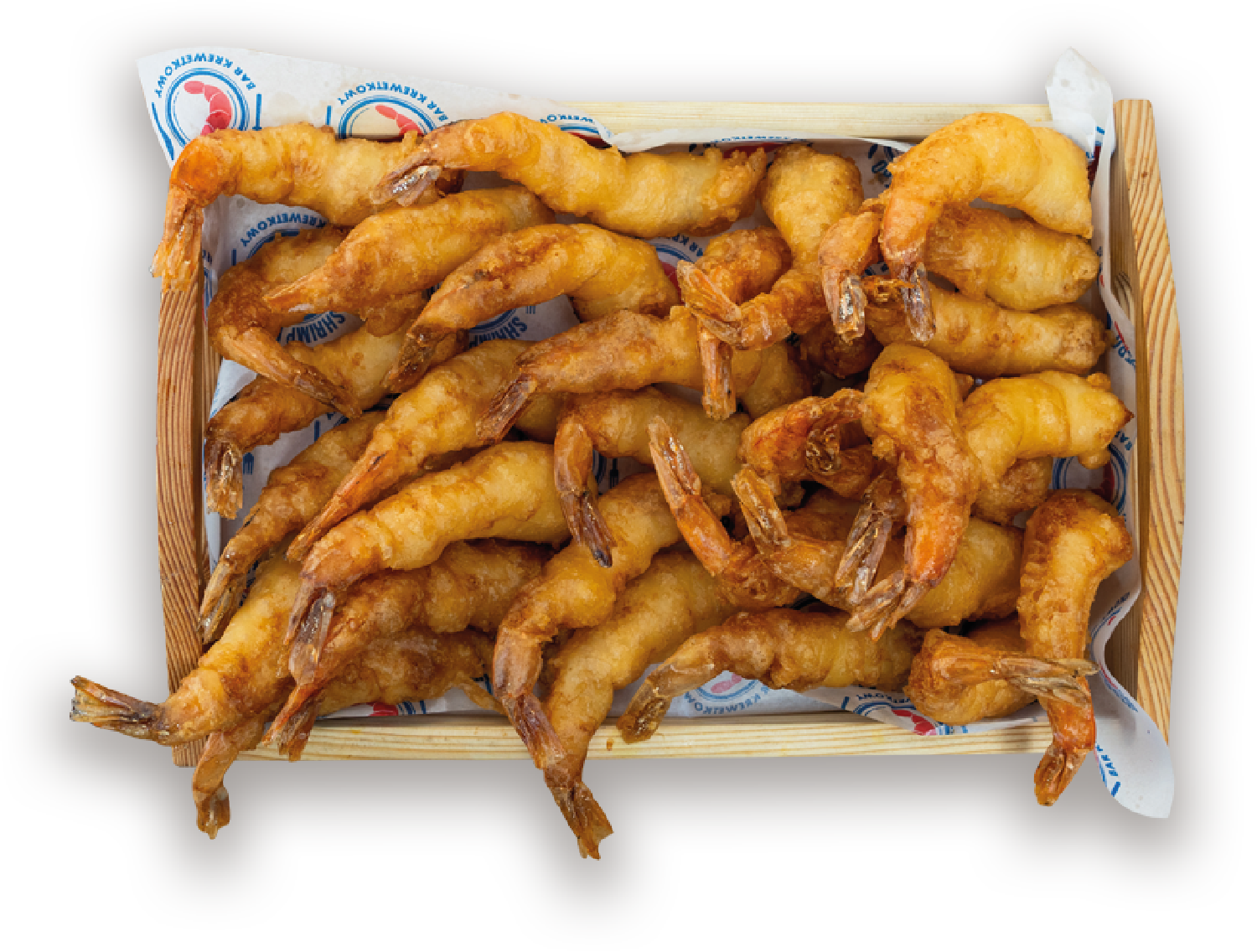 Tempura Set: Krewetki smażone w cieście w zestawie z sosami do wyboru: mango, chili, korean barbecue, czosnkowy, sweet chili