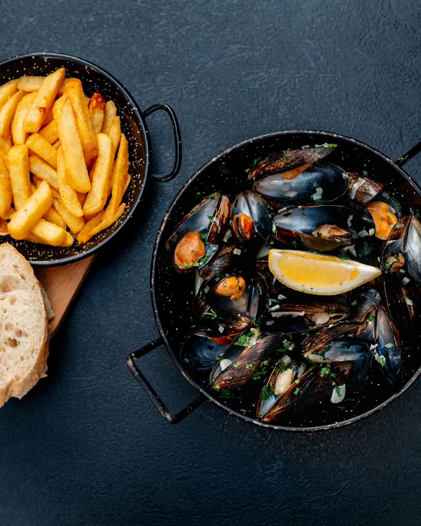 Mule po marynarsku — Shrimp Bistro Bydgoszcz