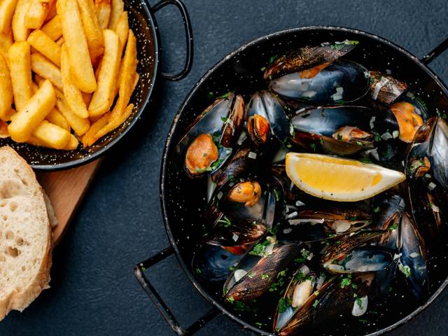 Mule po marynarsku — Shrimp Bistro Bydgoszcz