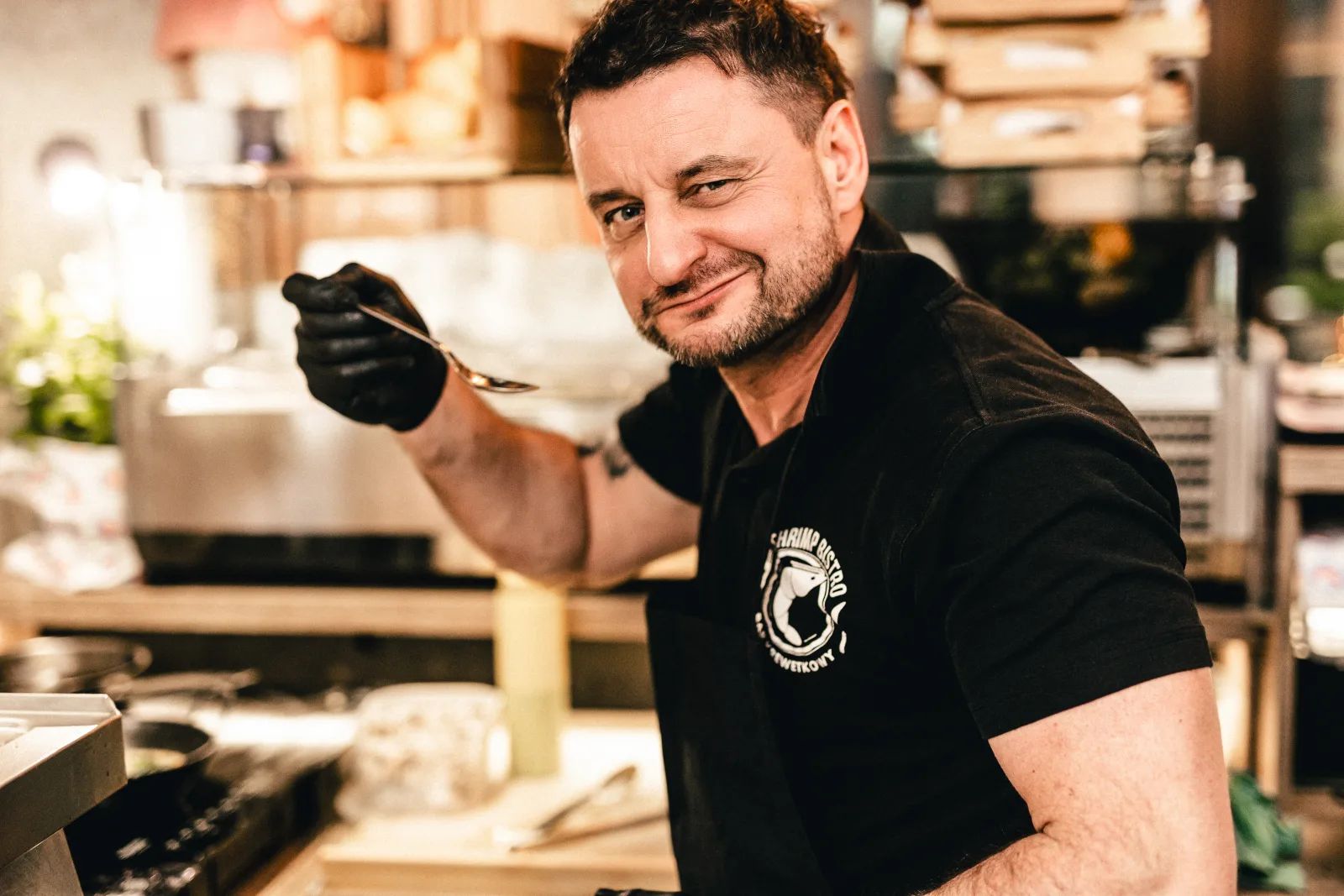 Michał Żakowicz — szef kuchni Shrimp Bistro Bydgoszcz